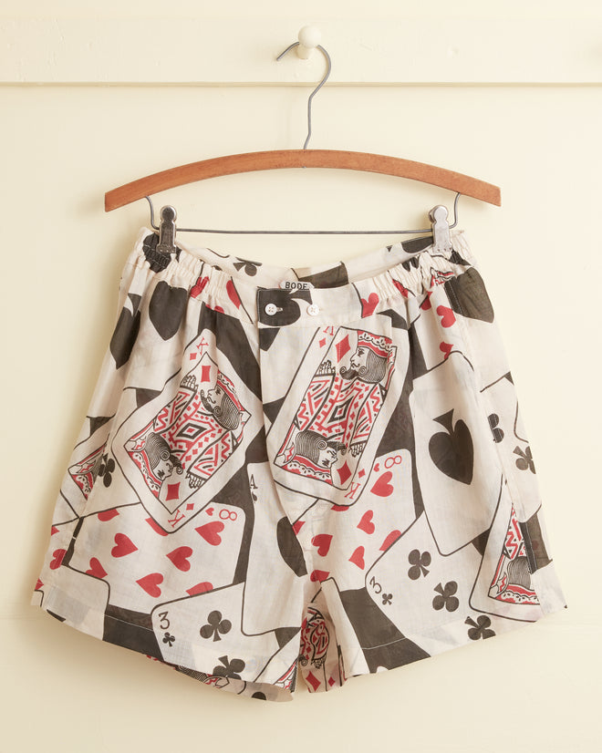 Ace of Spades Boxers MENS SHORTS BODE New York