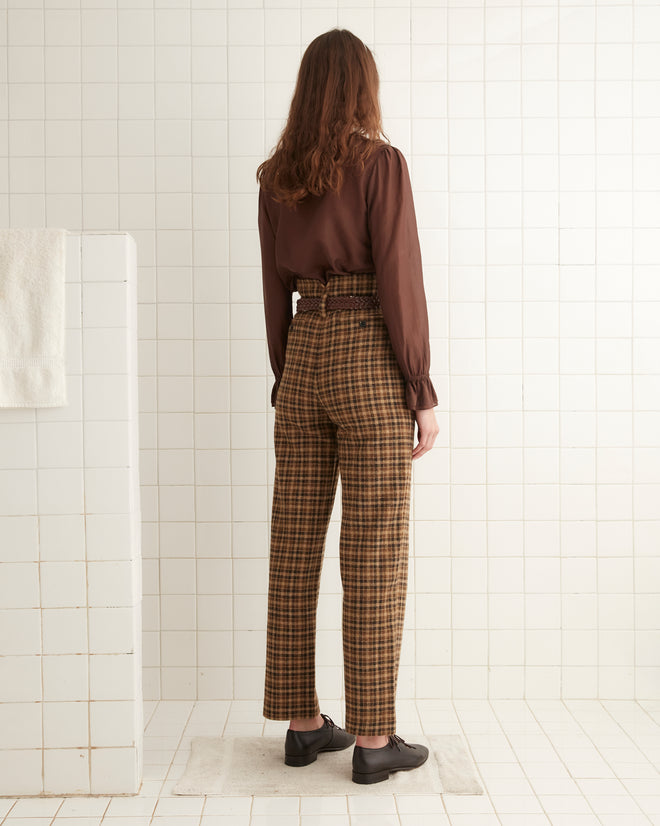 Ardara Check Shakey Trousers TROUSERS BODE New York