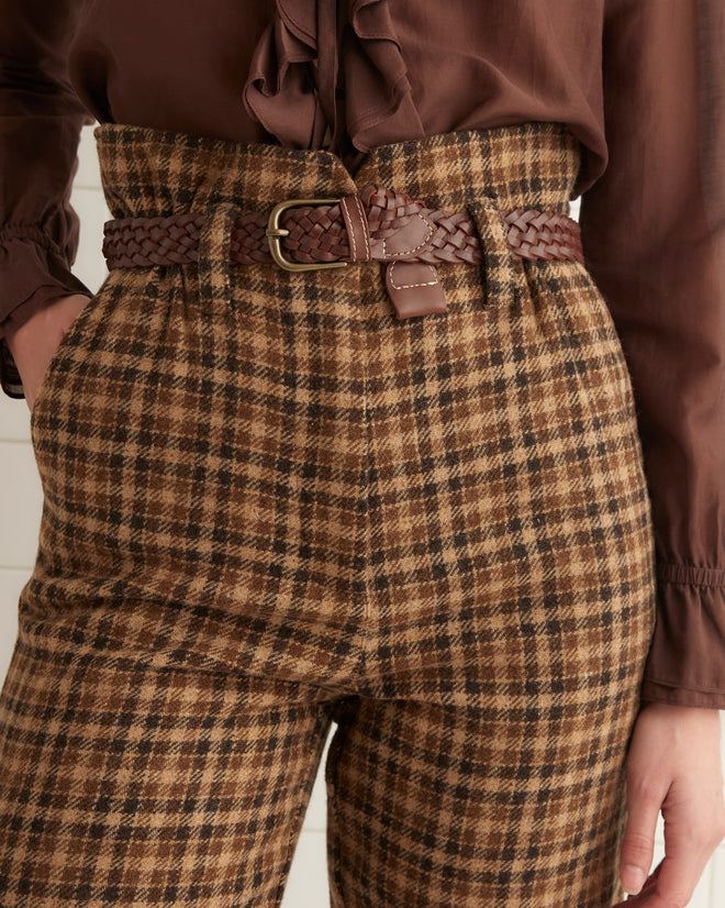 Ardara Check Shakey Trousers TROUSERS BODE New York