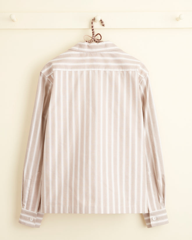 Almond Butter Long Sleeve Shirt - S OOAK SHIRT BODE New York