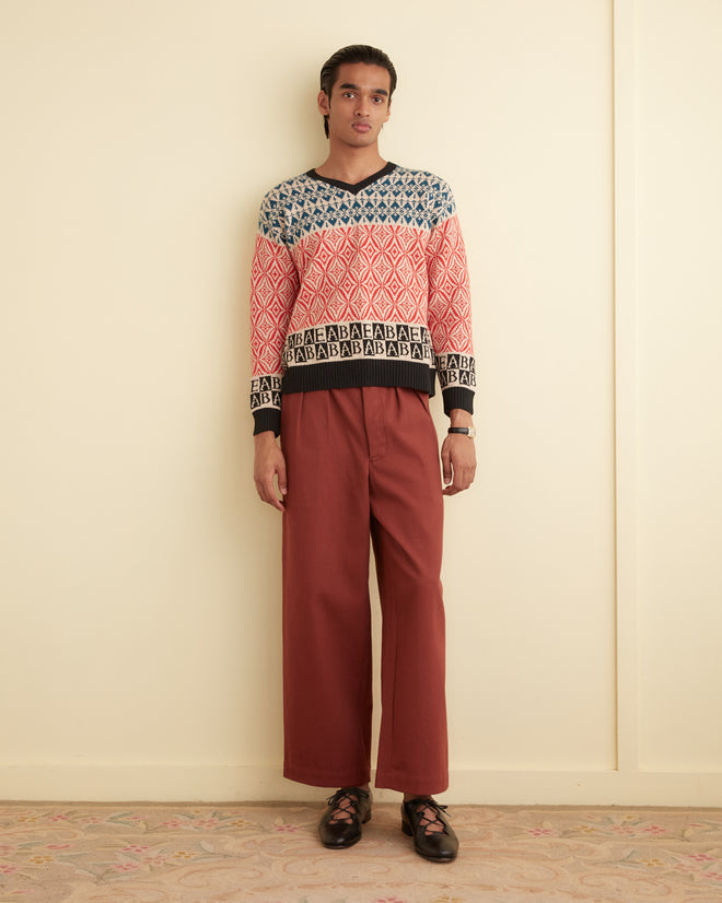 Alphabet Pullover KNITWEAR BODE New York