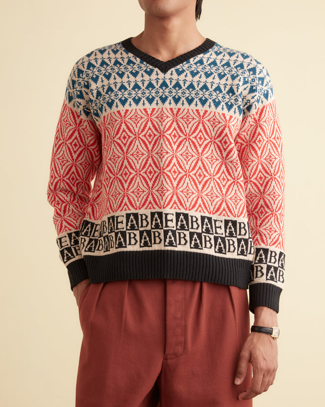 Alphabet Pullover KNITWEAR BODE New York