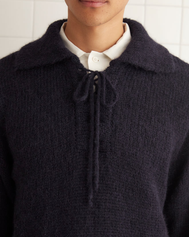 Alpine Pullover - Navy KNITWEAR BODE New York