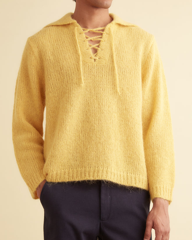 Alpine Pullover - Yellow KNITWEAR BODE New York