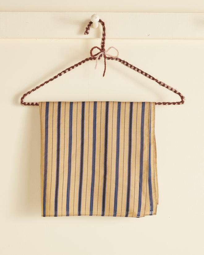 Alumni Stripe Bandana - Yellow SCARF BODE New York