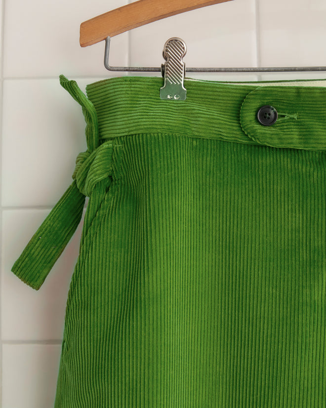 Shamrock Green Trousers OOAK TROUSERS BODE New York