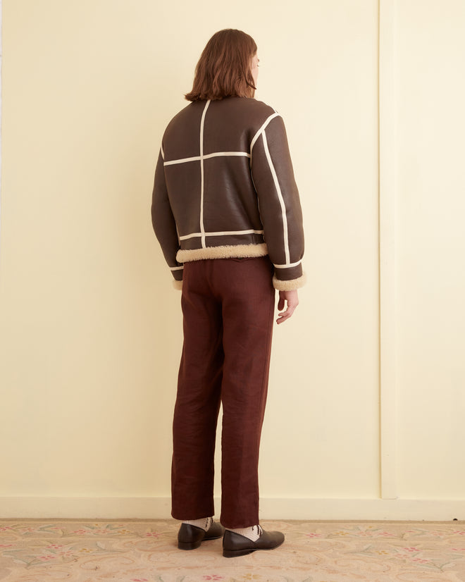 Aviator Shearling Jacket OUTERWEAR BODE New York
