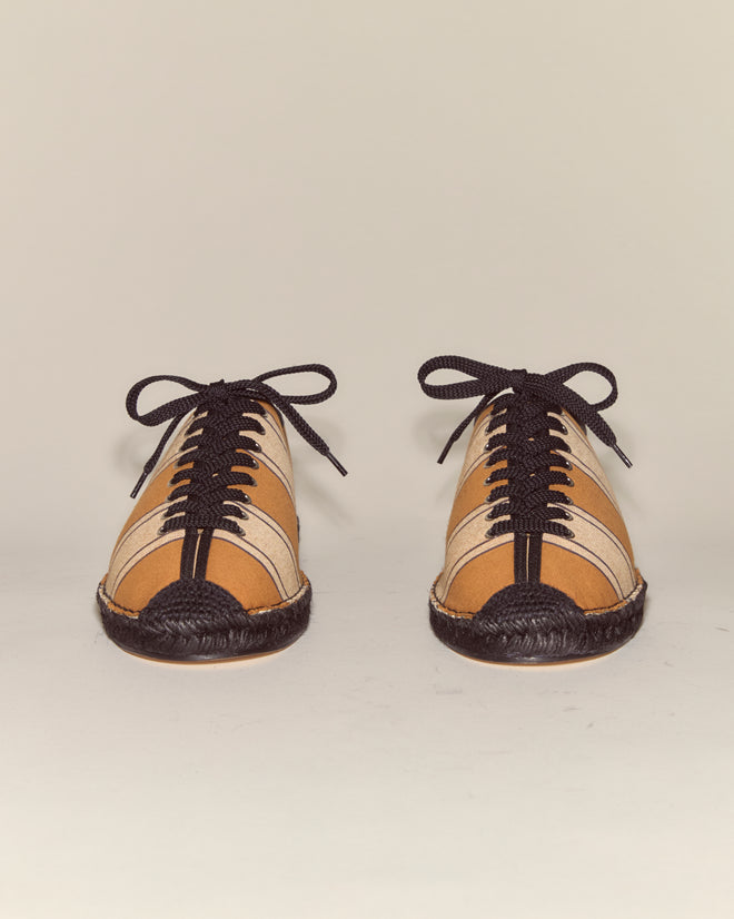 Awning Stripe Tennis Espadrilles