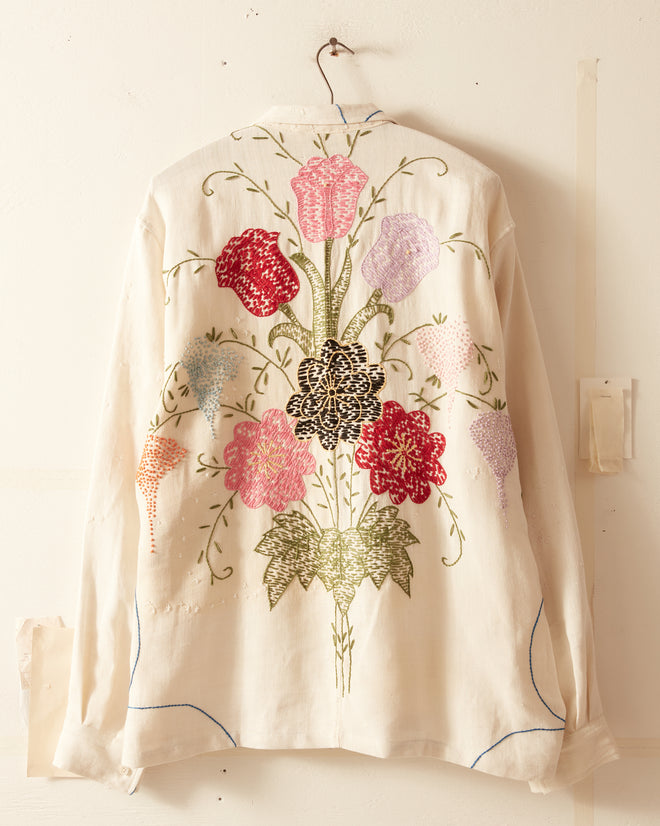 Back Bouquet Long Sleeve Shirt - XL/XXL