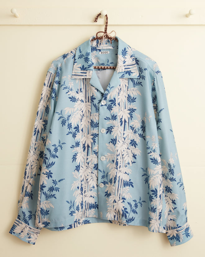 Bamboo Forest Long Sleeve Shirt MENS SHIRTS BODE New York