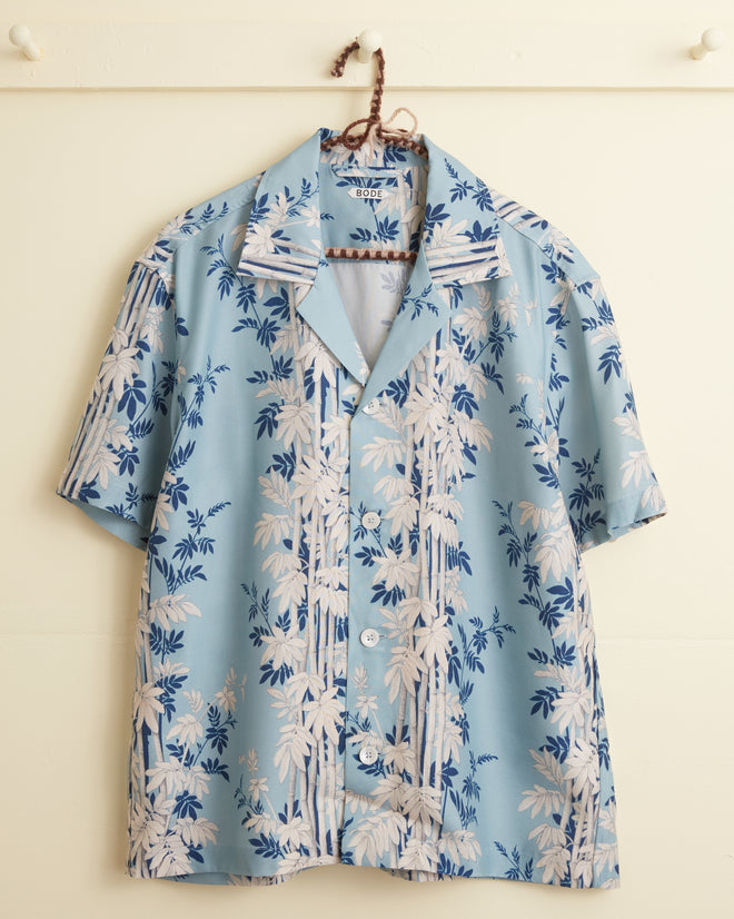 Bamboo Forest Short Sleeve Shirt MENS SHIRTS BODE New York