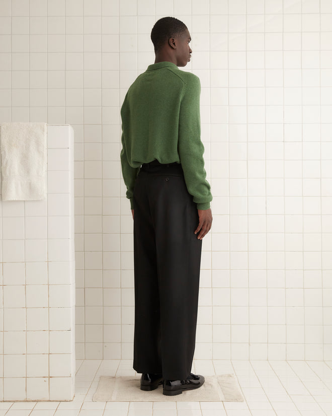 Barathea McNab Trousers - Black MENS TROUSERS BODE New York