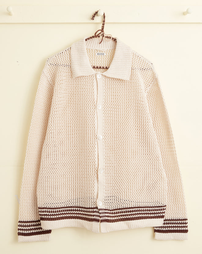 Bayberry Overshirt MENS KNIT TOPS BODE New York