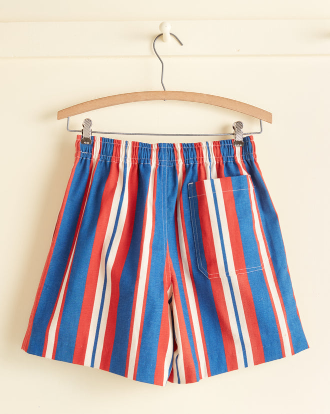 Beach Ball Stripe Shorts - XS