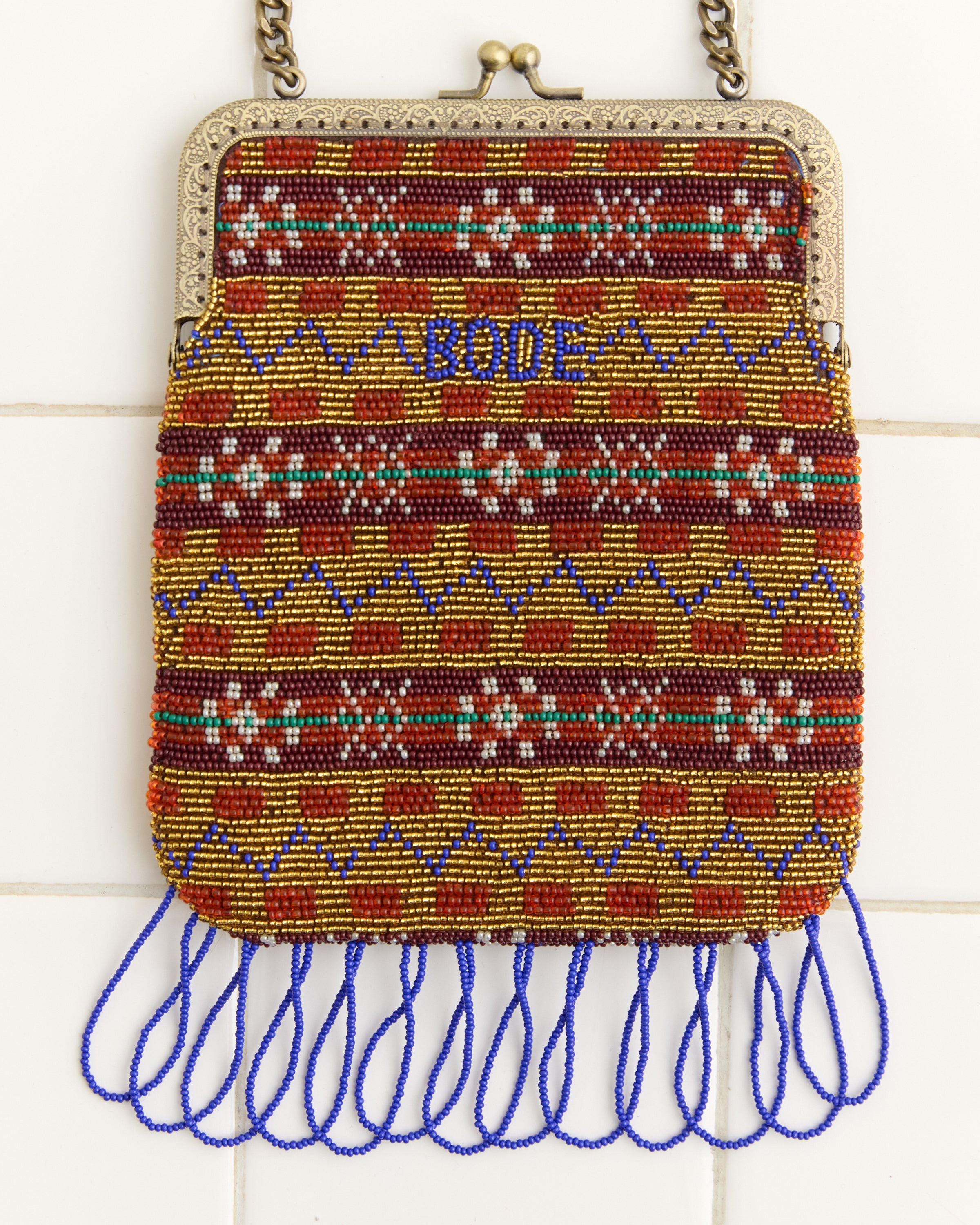 Beaded Bracken Frame Bag – BODE