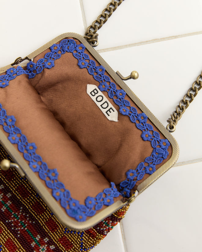 Beaded Bracken Frame Bag BAGS BODE New York
