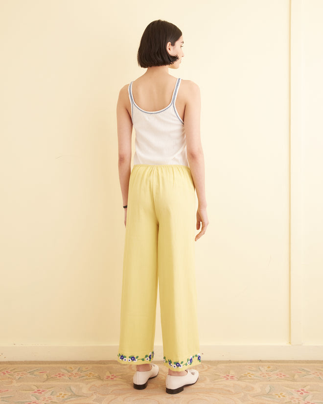 Beaded Chicory Pants WOMENS TROUSERS BODE New York