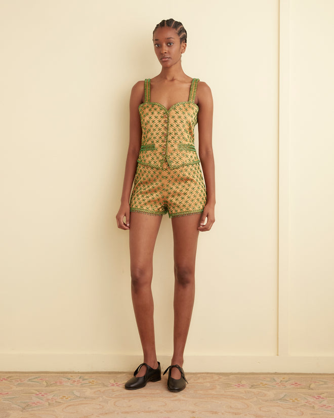 Beaded Estrella Seligman Top SHIRT BODE New York