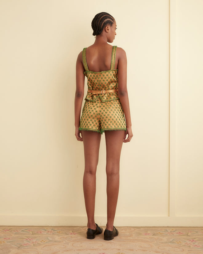 Beaded Estrella Seligman Top SHIRT BODE New York