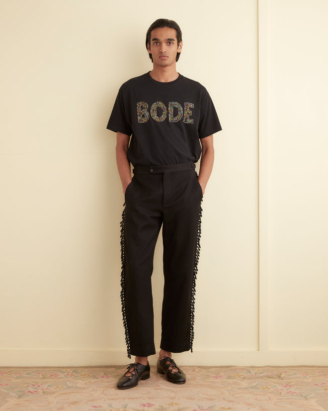 Beaded Fringe Trousers TROUSERS BODE New York