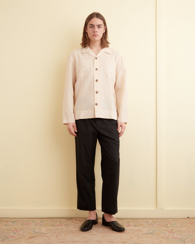 Beaded Jasmine Overshirt SHIRT BODE New York