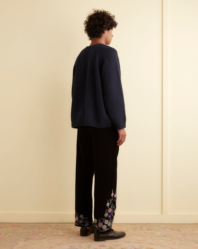 Beaded Noon Flower Trousers TROUSERS BODE New York