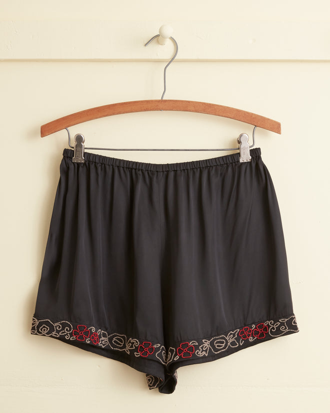 Beaded Yarrow Shorts Pants BODE New York