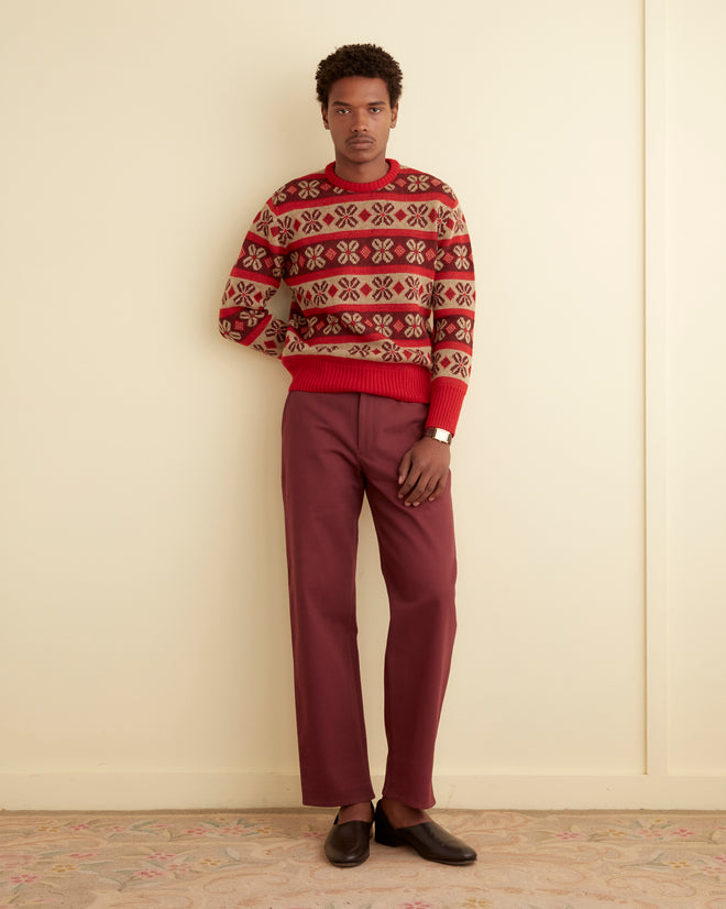 Begonia Stripe Sweater KNITWEAR BODE New York