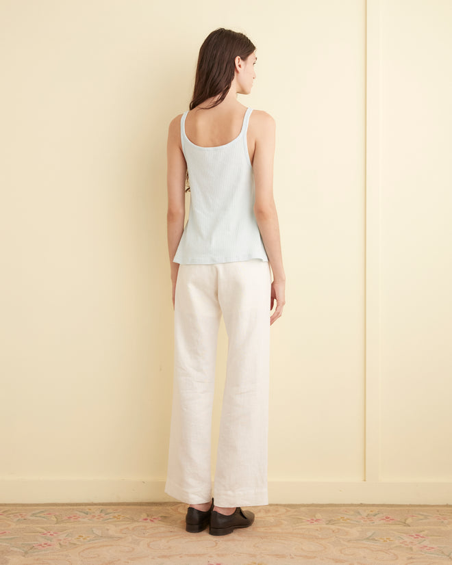 Berkshires Tank - Light Blue CUT AND SEW BODE New York