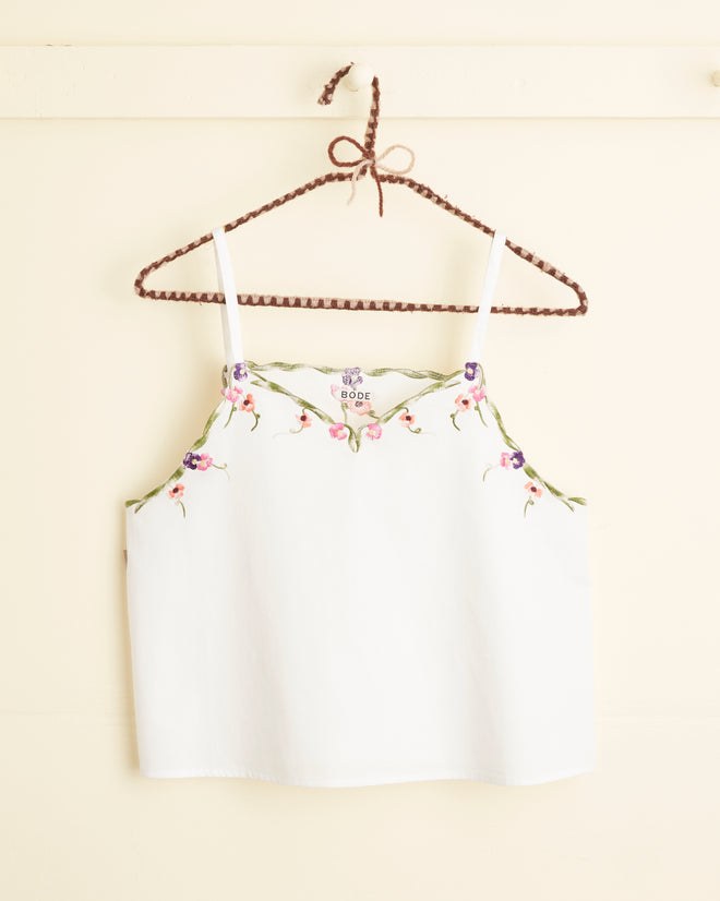 Bitty Garden Tank WOMENS TOPS BODE New York