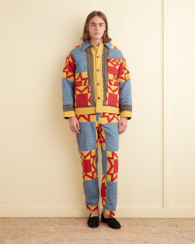 Blazing Star Quilt Jacket OUTERWEAR BODE New York