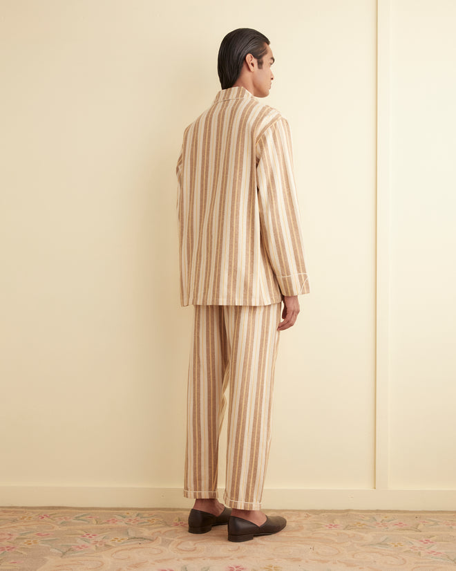 Blonde Stripe Overshirt SHIRT BODE New York