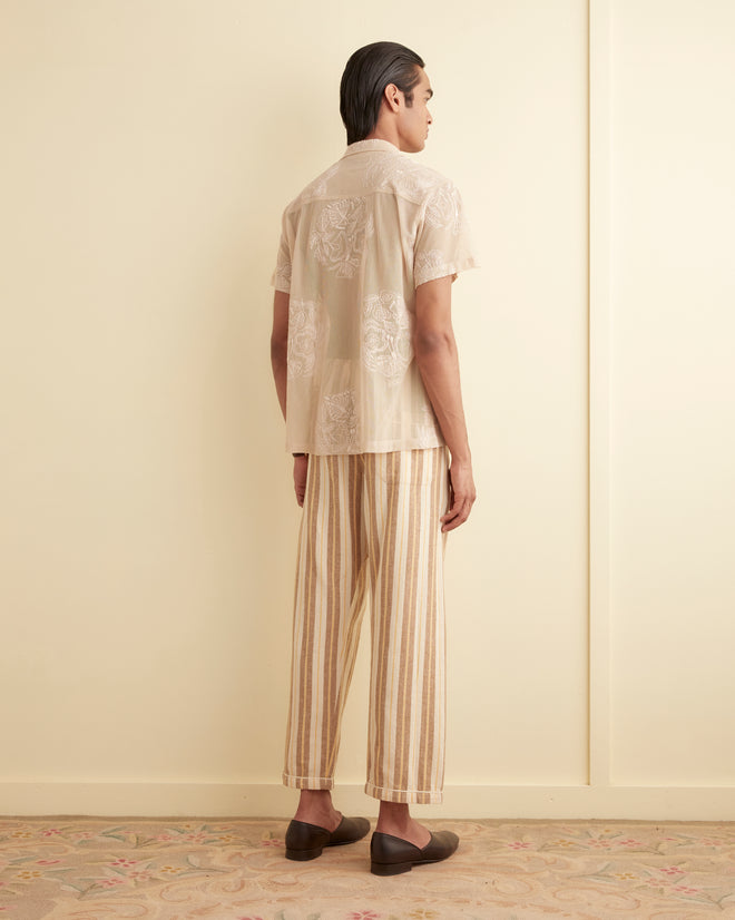 Blonde Stripe Pajama Pants PANT BODE New York