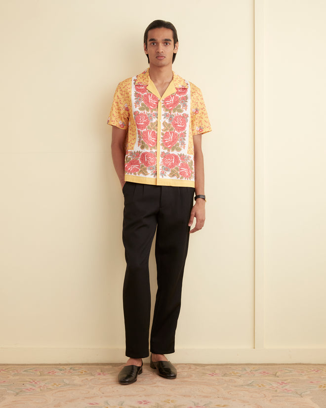 Blooming Border Short Sleeve Shirt SHIRT BODE New York