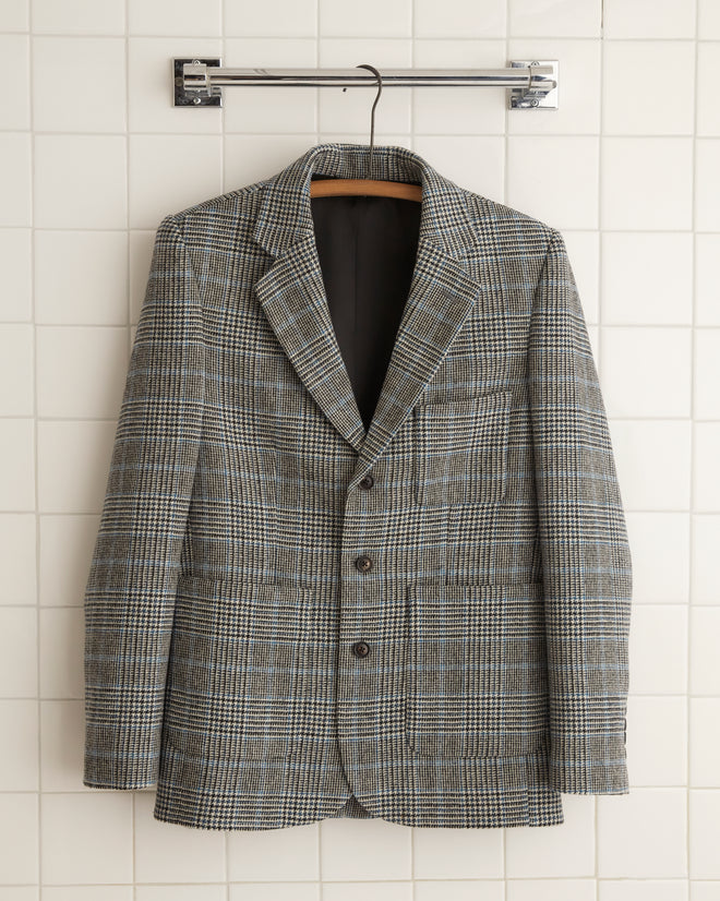 Blue Mountain Suit Jacket - 36 OOAK JACKET BODE New York