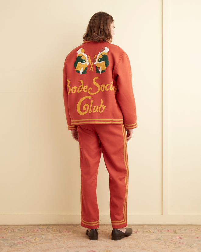 Bode Society Club Jacket OUTERWEAR BODE New York