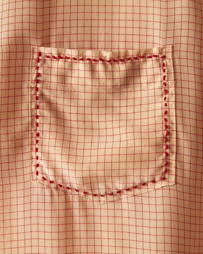 Knot Grid Short Sleeve Shirt SHIRT BODE New York