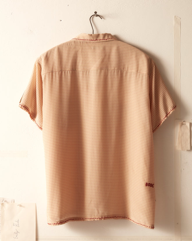 Knot Grid Short Sleeve Shirt SHIRT BODE New York