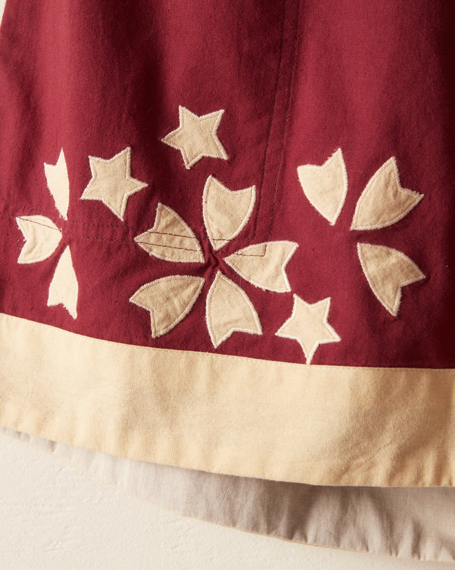 Moonflower Appliqué Shorts SHORTS BODE New York