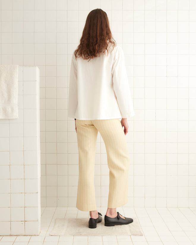 Bonnie Shirt - Ecru WOMENS SHIRTS BODE New York
