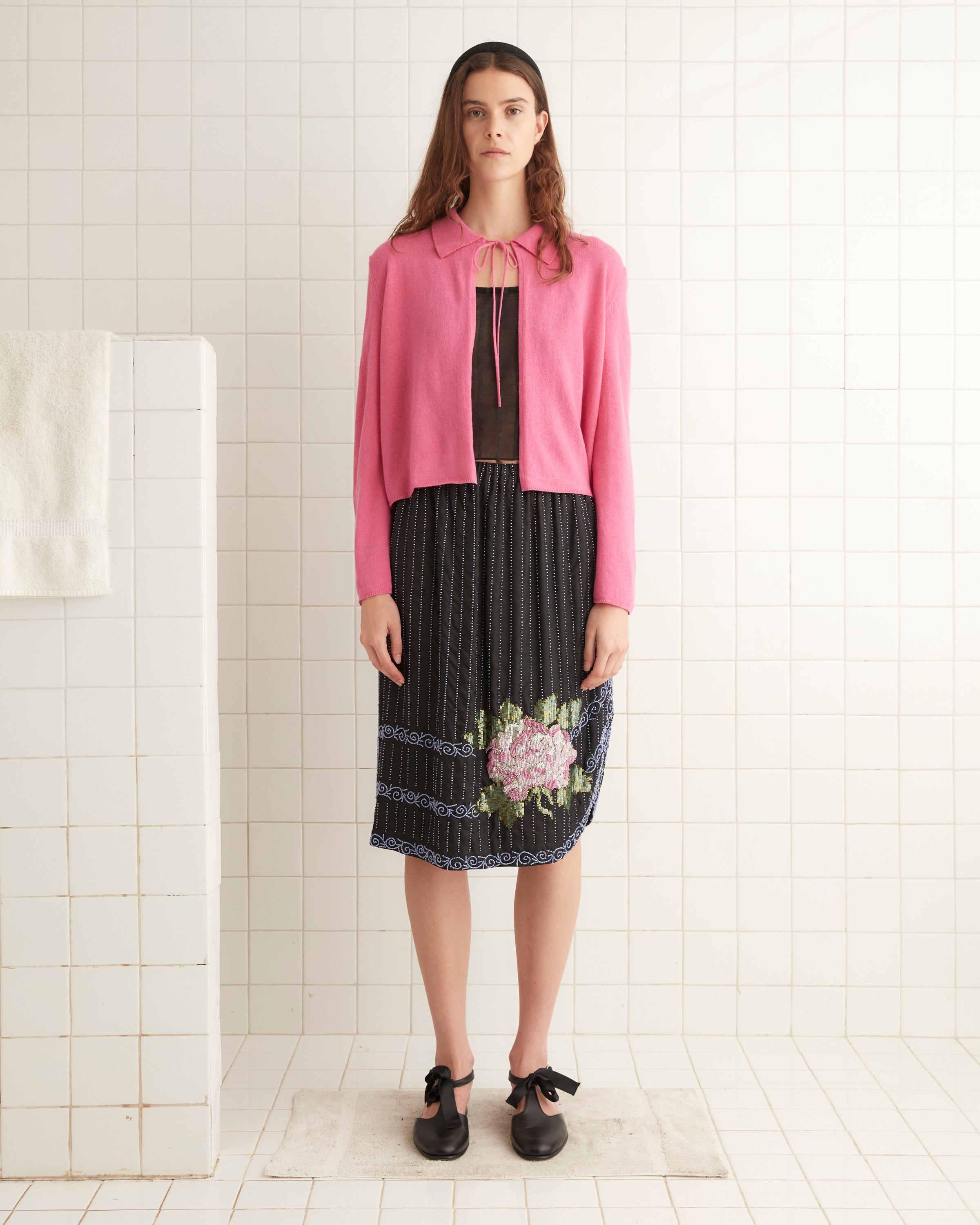 Beaded Bourbon Rose Skirt – BODE