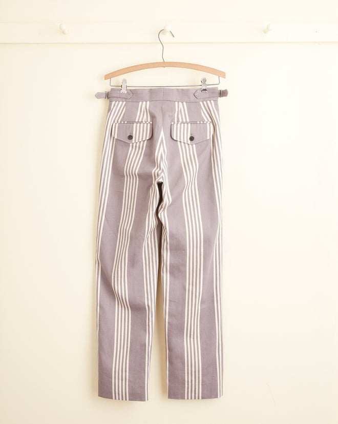 Boysenberry Stripe Trousers OOAK TROUSERS BODE New York