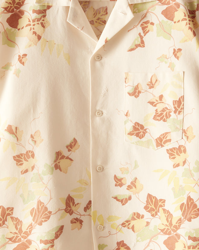 Brown Ivy Short Sleeve Shirt - M/L