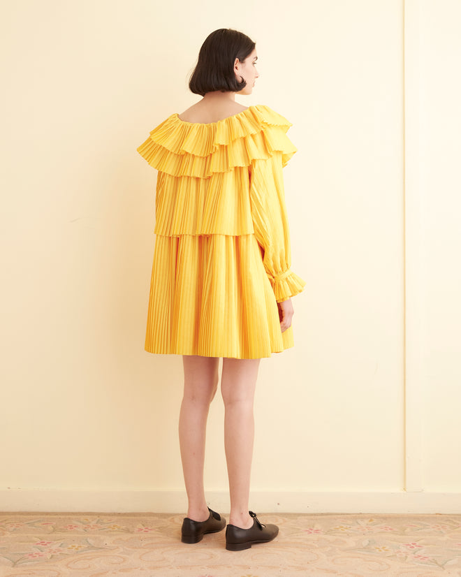 Brunch Dress - Yellow DRESSES BODE New York