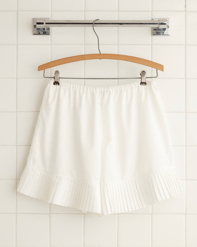 Brunch Shorts - White WOMENS SHORTS BODE New York