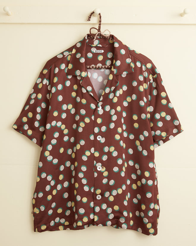 Bubble Dot Short Sleeve Shirt MENS SHIRTS BODE New York
