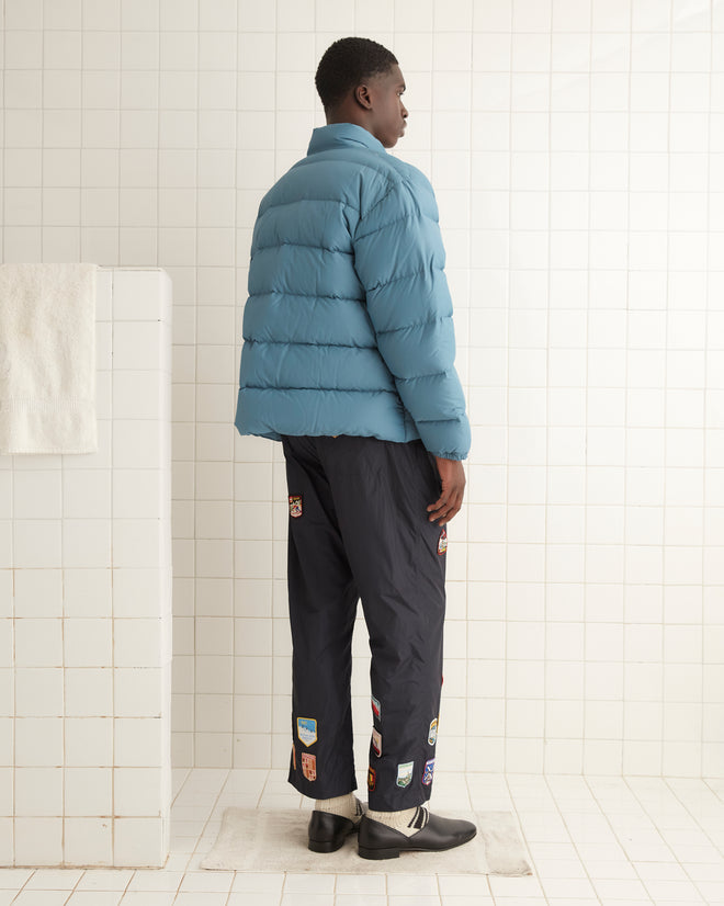 Burlington Puffer Jacket - Blue Outerwear BODE New York