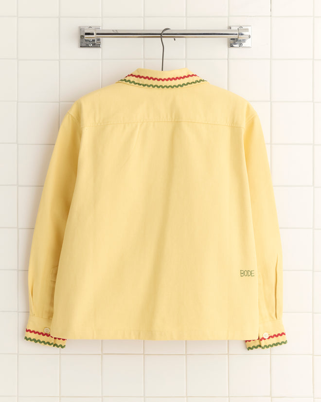 Canary Rickrack Overshirt SHIRTS BODE New York