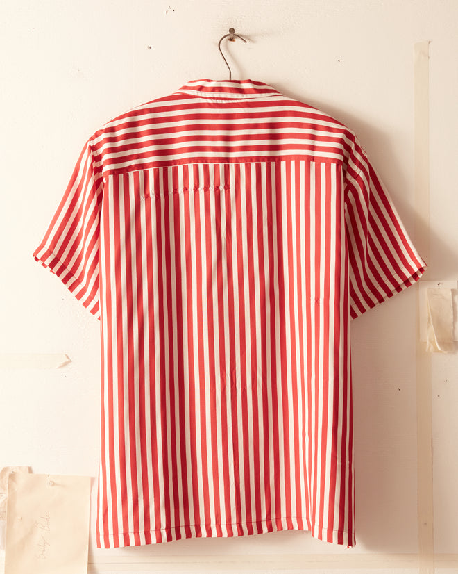 Candy Stripe Short Sleeve Shirt - L/XL