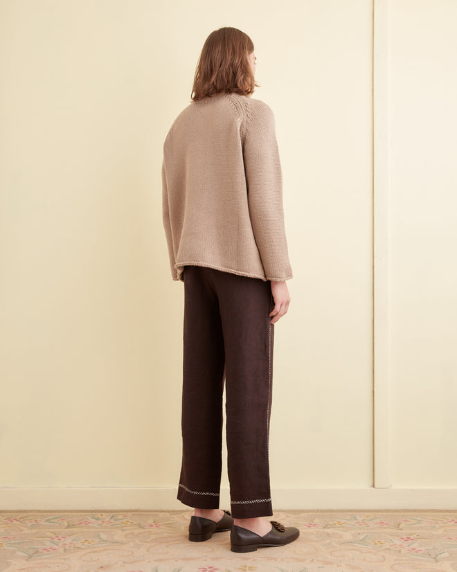 Cashmere Rollneck - Oatmeal